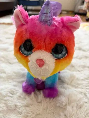 furReal 퍼리얼 산책 컬러풀 유니콘 캣