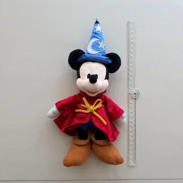 미키마우스 마법사 수제자 봉제 인형 배지