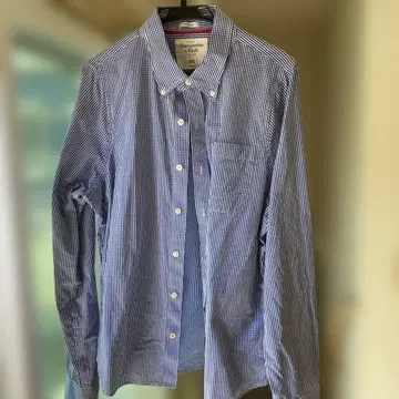 Abercrombie & Fitch 체크 무늬 셔츠 XXL