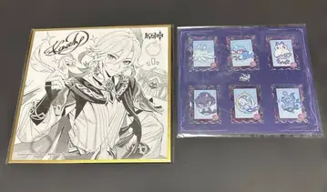 원신 FES 페스티벌 2026 특전 색지 카베 스티커 세트 공식 정품