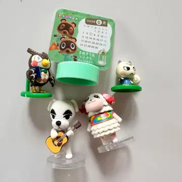 5점 모여봐요 동물의 숲 챠챠마루 친구 인형 토타케케