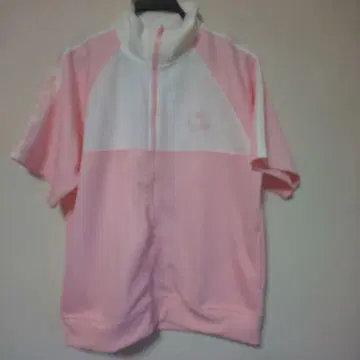 산리오 키티 돈키호테 L 사이즈 반팔 집업 저리 새상품