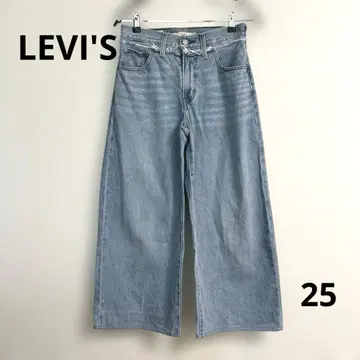 리바이스 XL STRAIGHT 25인치 미디엄 인디고