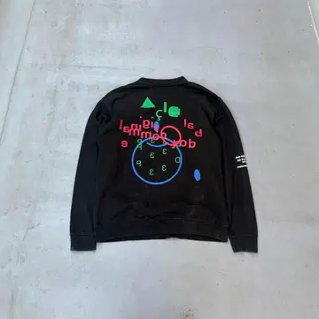 Bal 오리지널 그래픽 프린트 긴팔 맨투맨 트레이닝복