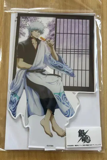 은혼 아크릴 스탠드 작은 창으로 엿보는 풍경 사카타 긴토키