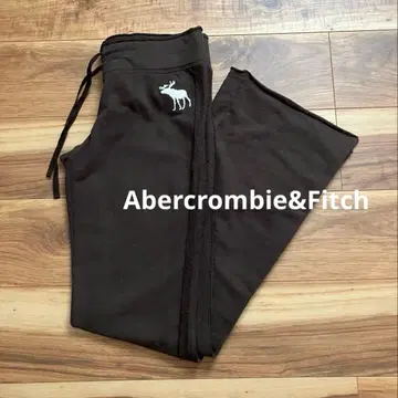 아베크롬비&피치 스웨트 팬츠 브라운 새상품