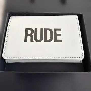 RUDEGALLERY MINI WALLET GRAY 루드 갤러리 지갑