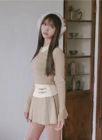 Darich 다리치 니트 셋업 베이지 BEG free