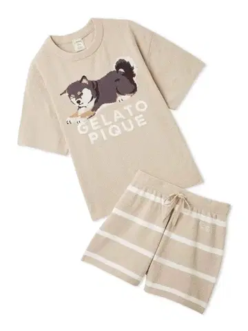 [ 완판템 ] GELATO PIQUE 시바견 룸웨어 세트 젤라또피케