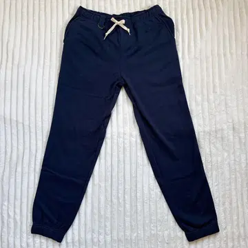 [택 포함 새상품] DENIME x DISCUS 스웨트 팬츠 M 네이비