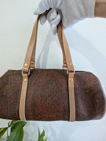 새상품급 Etro 에트로 페이즐리 무늬 파피용형 핸드백