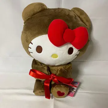 헬로키티 곰 봉제 인형 약 30cm