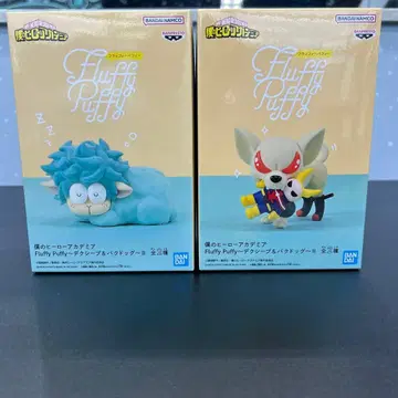 나의 히어로 아카데미아 플러피 피규어 2체 세트