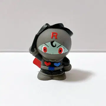 모여라 호빵맨 시리즈 P38 블랙 롤빵나 손가락 인형 소프트 비닐