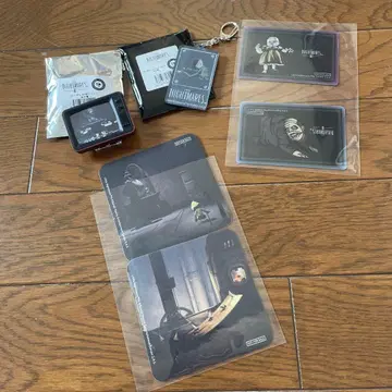 리틀 나이트메어 카페 굿즈 코스터 카드 아크릴 키링 TV