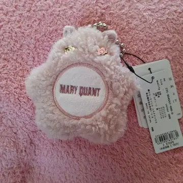 새상품 MARY QUANT 별 모양 키링 핑크