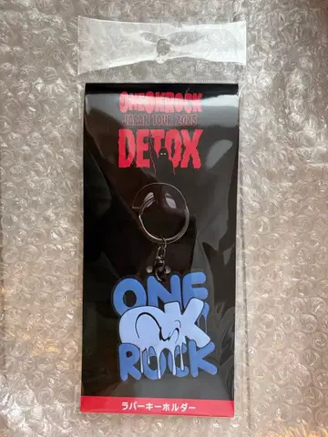 ONE OK ROCK 영화 DETOX 러버 키링 새상품 미개봉