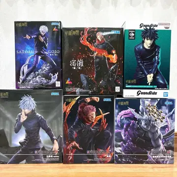 주술회전 피규어 6체 세트