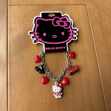 [ 영국 한정판 ] Hello Kitty 키링 하트 참