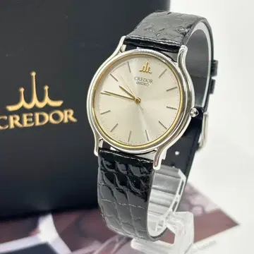 새상품급 작동 CREDOR SEIKO 크레도르 세이코 손목시계 남성용