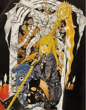 데스노트 vintage T셔츠 반팔