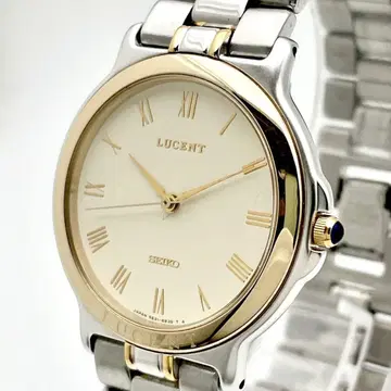 [가동품] 세이코 루센트 쿼츠 손목시계 5E21-6B70 새상품 배터리
