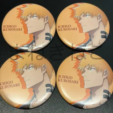 BLEACH WORLD 개전 매트 캔뱃지 A 쿠로사키 이치고