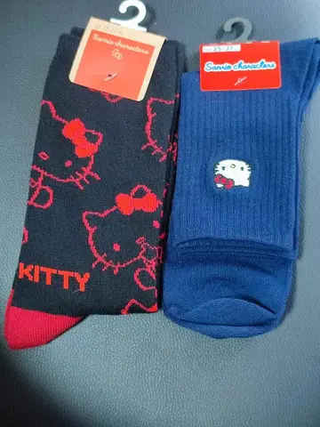 헬로키티 삭스 세트 25~27cm