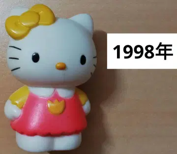 키티 미미 손가락 인형 피규어 1998년 헤이세이 레트로 레어 튤립