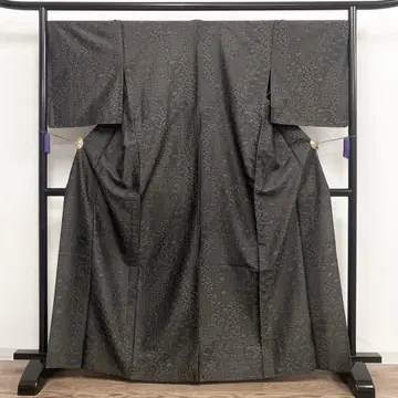 작은 꽃 단의 오메시 미사용품 순수 실크 이시키아테