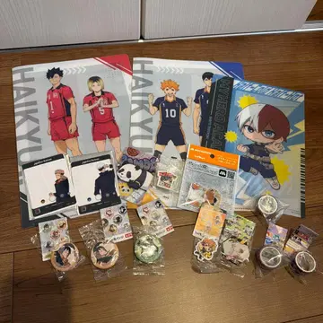 하이큐!! 클리어 파일 나의 히어로 아카데미아 점프