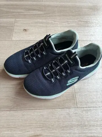 스케쳐스 스니커즈 24.5cm 네이비