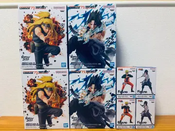 [미개봉 배송비 포함] 데이다라 우치하 사스케 나루토 피규어 세트