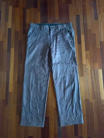 ISSEY MIYAKE MEN 12ss 린넨 슬랙스