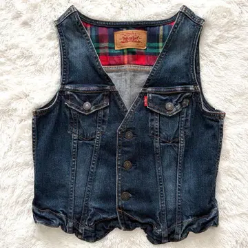 [ 레어 ] Levi's 리바이스 데님 베스트 SAMPLE품