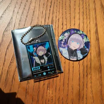 요괴소년 호오즈키 애니메이션 캔뱃지 키링 나나쿠사 나즈나 팝업스토어