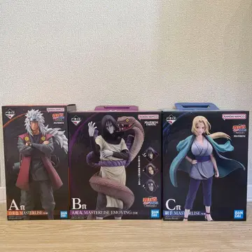 제일복권 나루토 전설의 3닌자 A상 B상 C상 3개 세트 개봉품