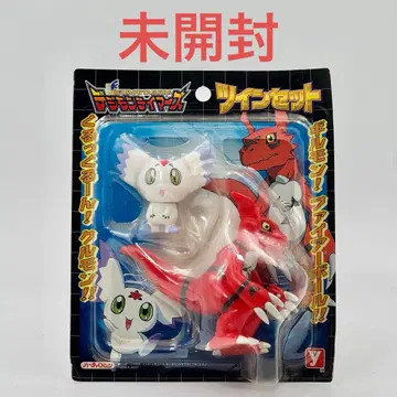 [ 미개봉 ] 디지몬 피규어 트윈 세트 길몬 퍼몬