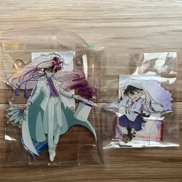 코난 아크릴 스탠드 2종 세트 가을의 꽃 일본 의류 괴도 키드