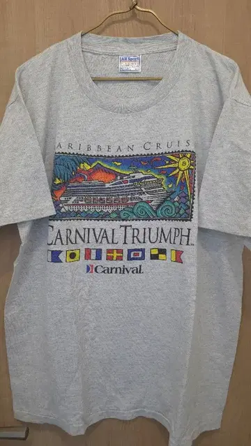 90년대 Carnival Triumph 티셔츠 L 사이즈