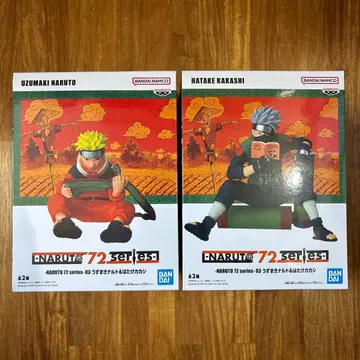 나루토 72 시리즈 우즈마키 나루토 하타케 카카시 피규어 세트