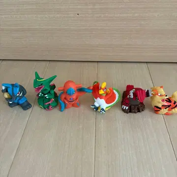 포켓몬 피규어 6체 세트 손가락 인형