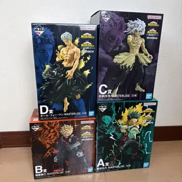 제일복권 나의 히어로 아카데미아 MASTERLISE 피규어 4종 세트