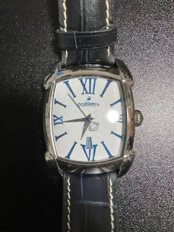 Orobianco 아날로그 손목시계 화이트/네이비