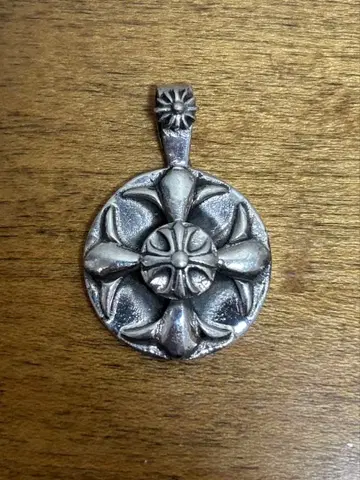 빈티지 펜던트 탑 크로스 모티브 925 각인