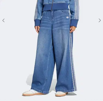 [새상품급] adidas 와이드 데님 팬츠