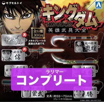 킹덤 KINGDOM 영웅 무구 대전. 총 6종 컴플리트