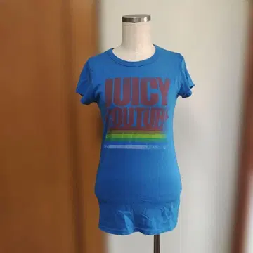 JUICY COUTURE 반팔 티셔츠 파랑 S 사이즈