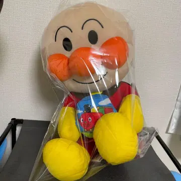 호빵맨 봉제 인형 소품함 LL 34cm