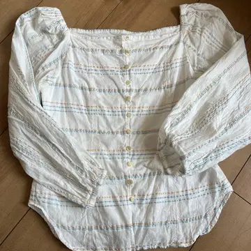 론 헤르만 퍼프 슬리브 블라우스